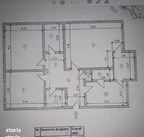 Apartament 3 camere - decomandat - 19