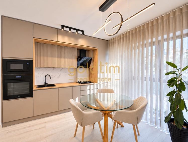 Apartament cu 2 camere semidecomandat, mobilat în Pipera