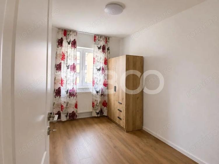 Apartament modern de inchiriat 3 camere balcon Cisnadie etajul 2 - 4