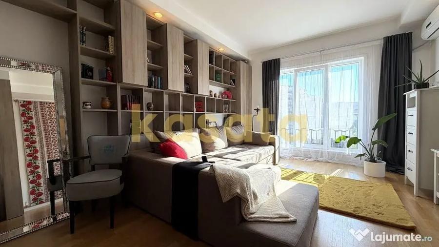 Apartament cu 2 camere semidecomandat în Ștefăneștii de Jos