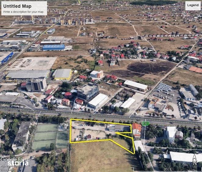 Teren de 3970 mp, în Militari