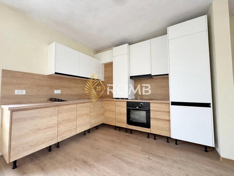 Apartament cu 3 camere semidecomandat, mobilat în Borhanci