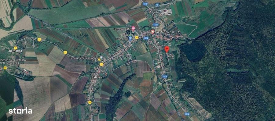 Casă cu 2 camere cu Teren 220 Mp în Bahnea