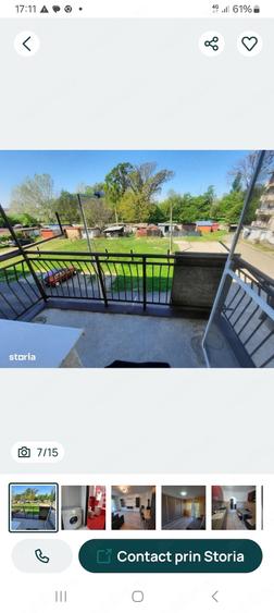 Apartament cu 2 camere decomandat în Careiului