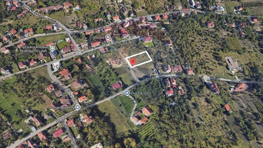 Teren Construcții intravilan de 1230 mp, în Dealuri Oradea