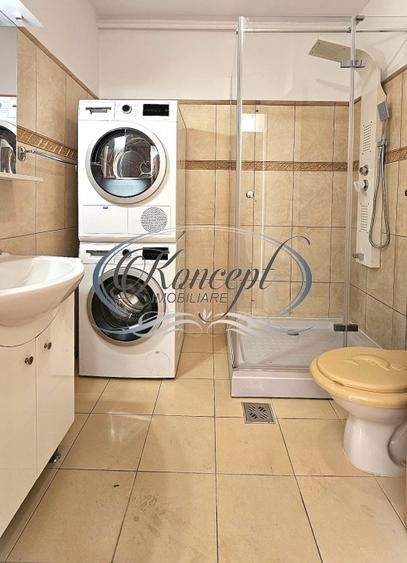 Apartament cu 2 camere semidecomandat, mobilat în Borhanci