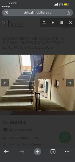 Garsonieră semidecomandată în Exterior Vest