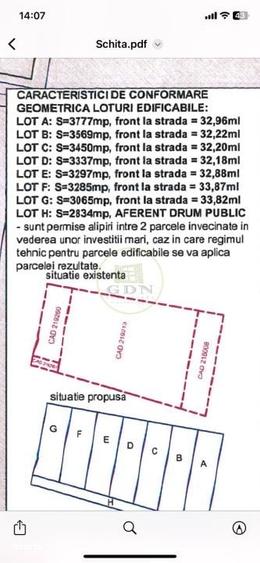 Teren de 26114 mp, în Calea Aradului
