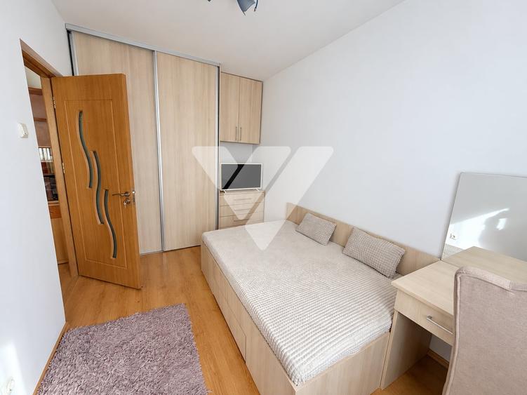 Apartament cu 3 camere semidecomandat, mobilat în Hipodrom 3