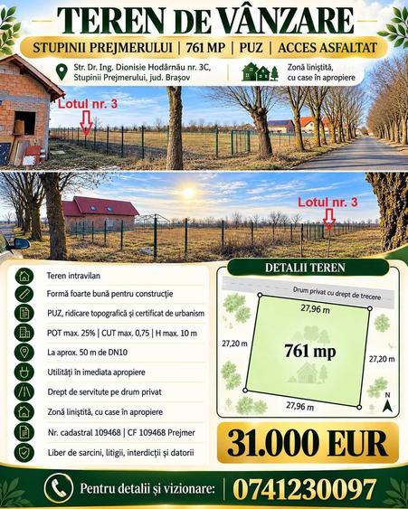 Spațiu comercial, în Stupinii Prejmerului