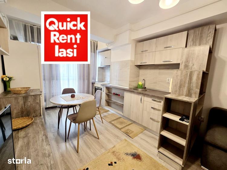 Palas Mall Bloc Nou Apartament 2 Camere Open Space Modern De Inchiriat - 14