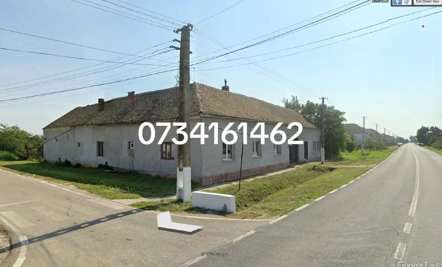 Casă individuală cu 5 camere cu Canalizare în Cenad