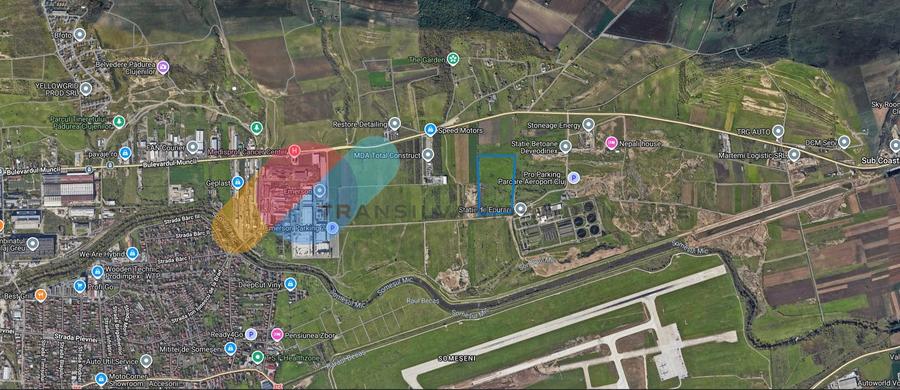 Teren Construcții extravilan de 10000 mp, în Iris
