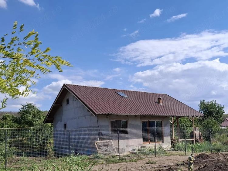 Casa noua pe structura de lemn + teren 1200 mp Schela, Gala?i - 1
