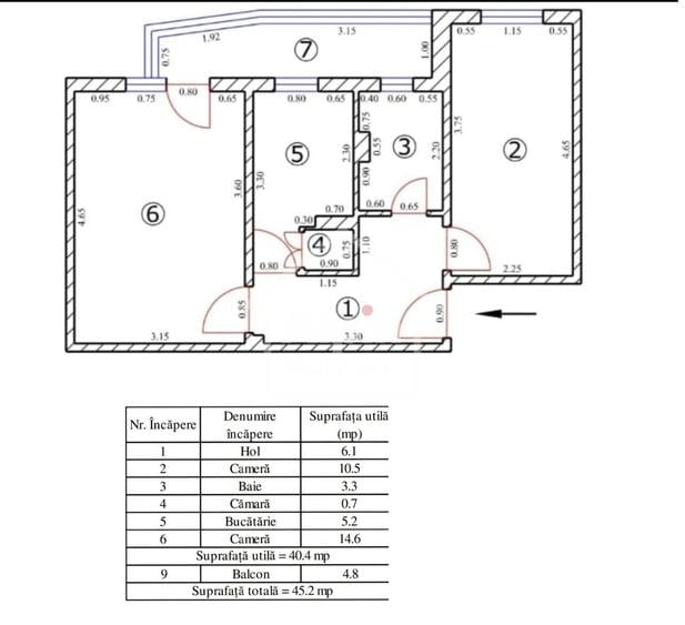 Oportunitate 2 Camere Decomandate I Zona Grivitei - 10