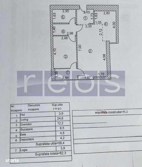 Apartament cu 2 camere în Herăstrău