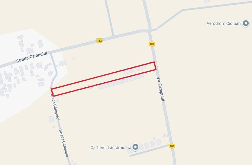 Spațiu industrial, de 600 mp, în Ciolpani