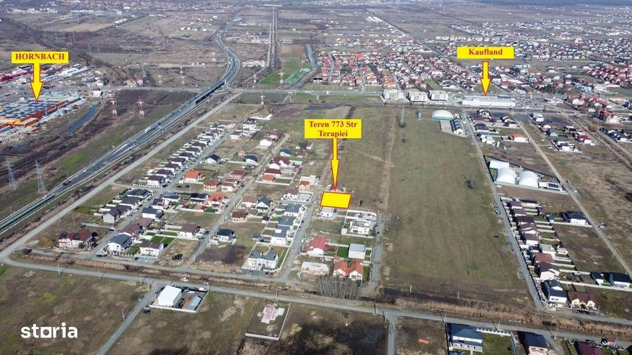 773mp | Teren Mosnita, spate Kaufland | Toate utilitatile - 1