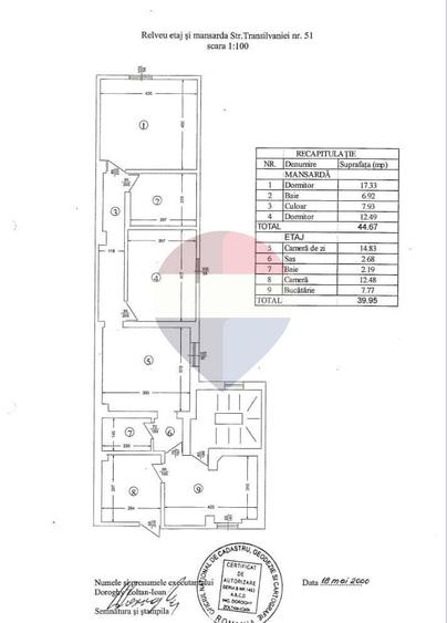 Casă cu 7 camere cu Teren 154.65 Mp în Victoriei