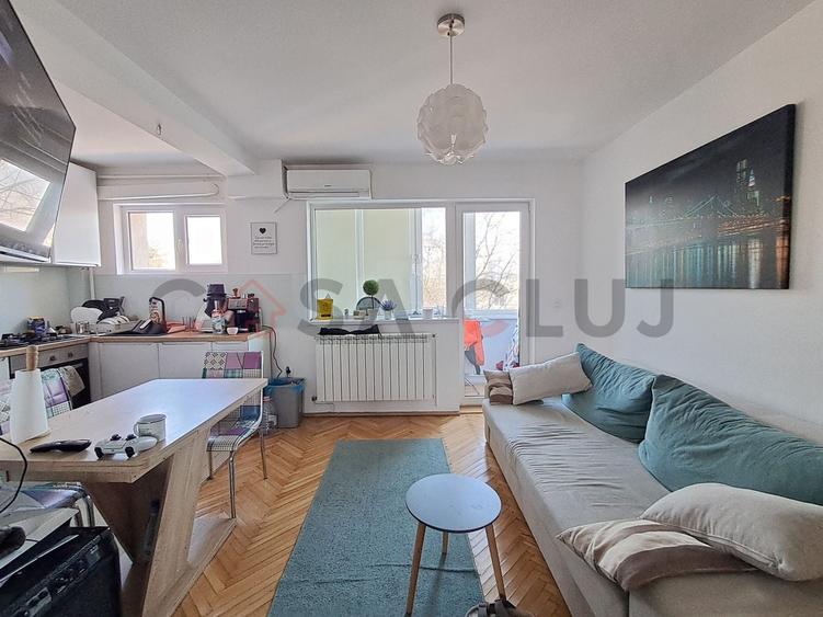 Apartament cu 4 camere decomandat, mobilat în Mănăștur