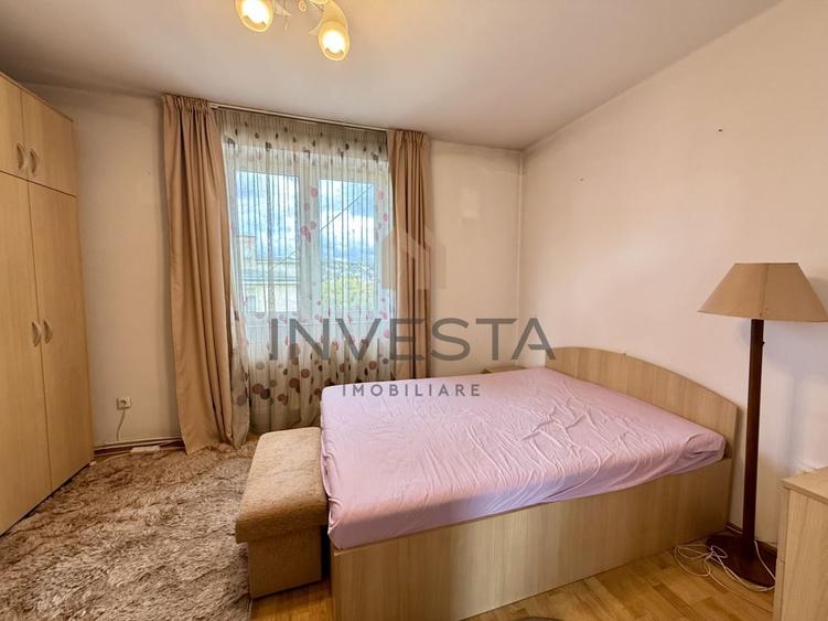 Apartament cu 2 camere semidecomandat, mobilat în Central