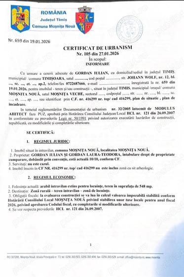 vand parcela casa - 1