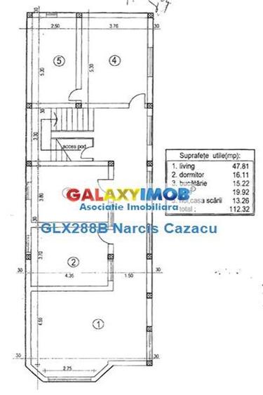Casă cu 7 camere cu Teren 408 Mp în Bucureștii Noi