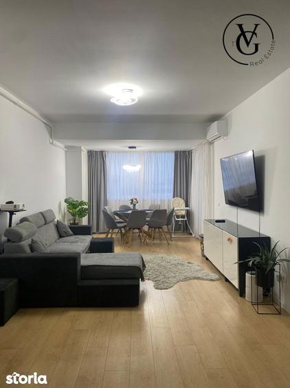 Apartament cu 2 camere semidecomandat, mobilat în Chitila