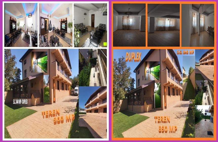 Duplex cu 12 camere cu Teren 900 Mp în Voluntari