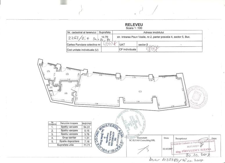 Spațiu comercial, de 72 mp, în Kogălniceanu