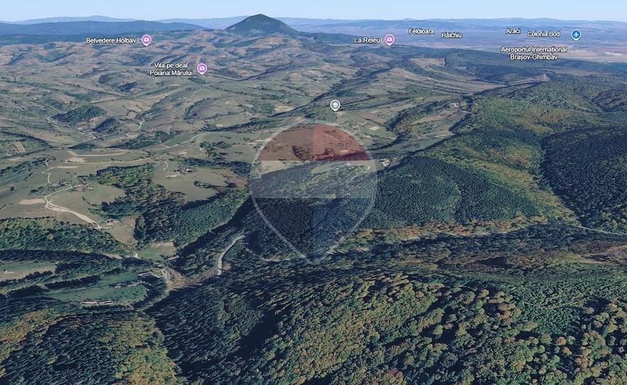 Teren de 1092 mp, în Poiana Mărului