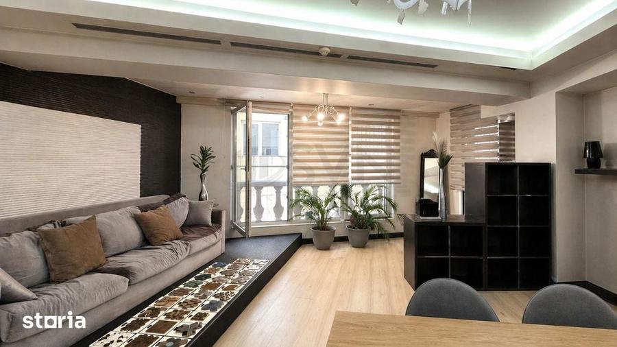 Apartament cu 3 camere decomandat, mobilat în Herăstrău