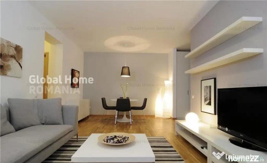 Apartament cu 3 camere semidecomandat în Băneasa