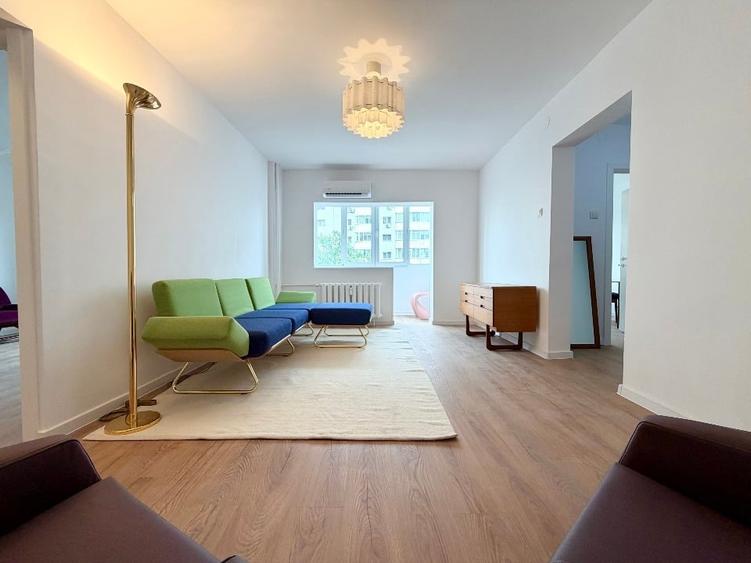 Apartament cu 2 camere semidecomandat, mobilat în Ștefan cel Mare