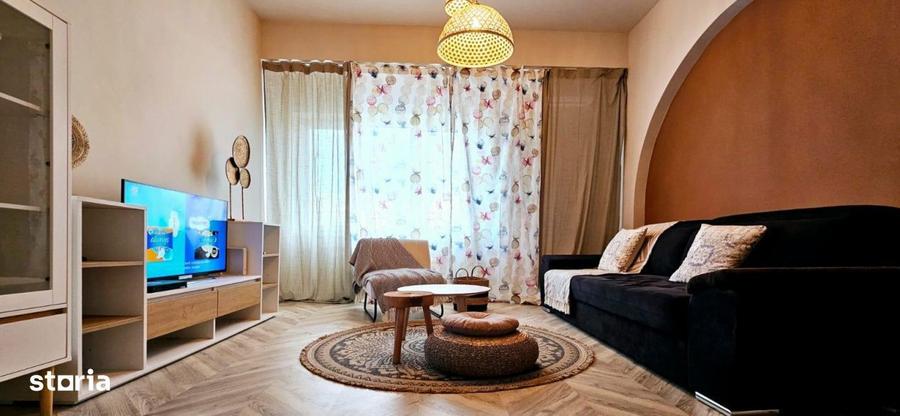 Apartament cu 2 camere, mobilat în Centrul Istoric