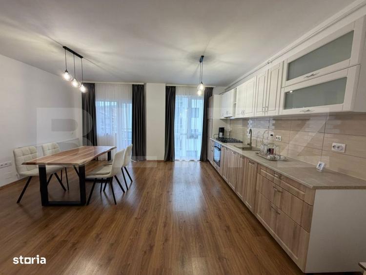 Apartament cu 3 camere semidecomandat în Florești
