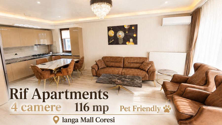 Apartament cu 4 camere decomandat, mobilat în Tractorul