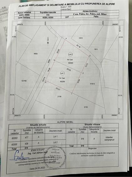 Teren de 916 mp, în Exterior Vest