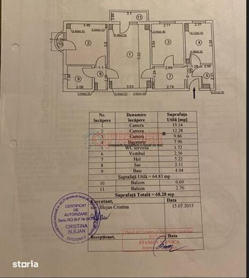 Sos Oltenitei - apartament 3 camere - stadal - 1