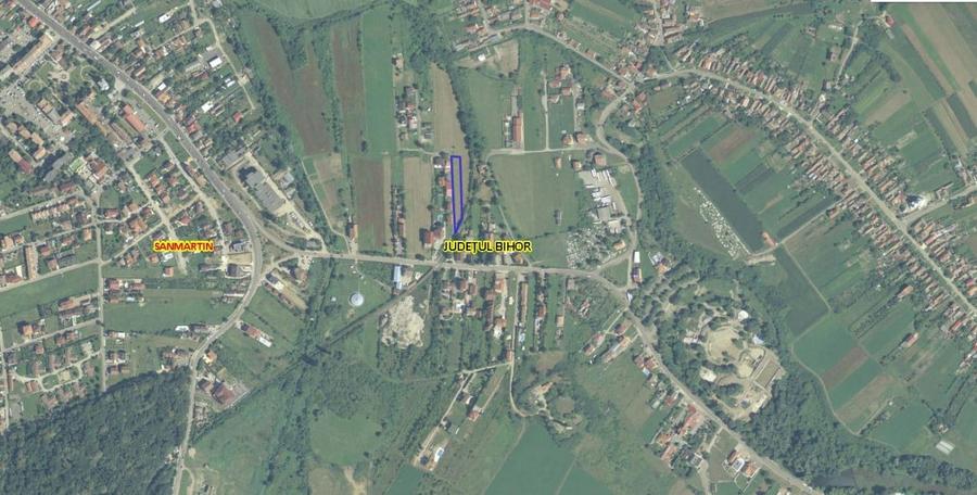 Teren Construcții intravilan de 1142 mp, în Băile 1 Mai
