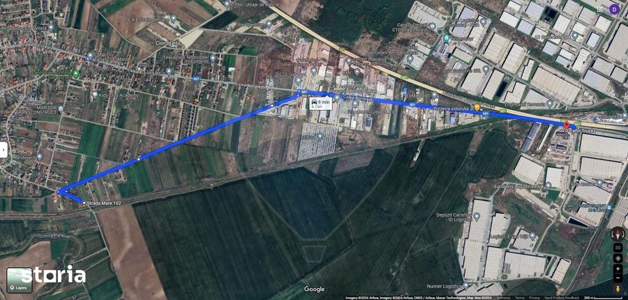 Teren de 49666 mp, în Ciorogârla