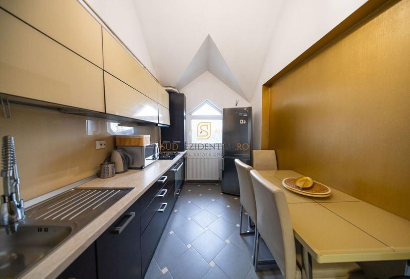 Apartament cu 3 camere decomandat, mobilat în Sud
