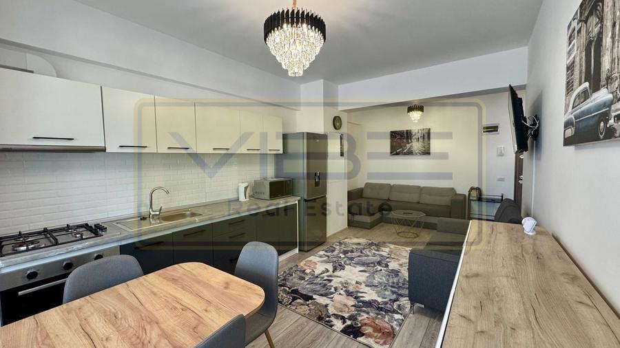 Apartament cu 2 camere semidecomandat, mobilat în Gară