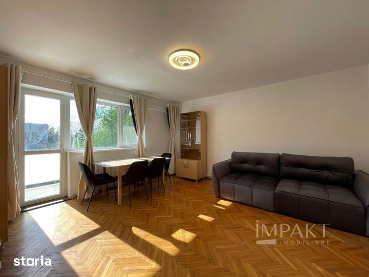 Apartament cu 3 camere decomandat, mobilat în Plopilor