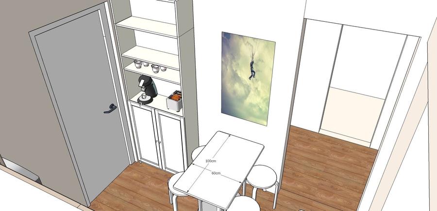 Apartament cu 2 camere decomandat, mobilat în Central