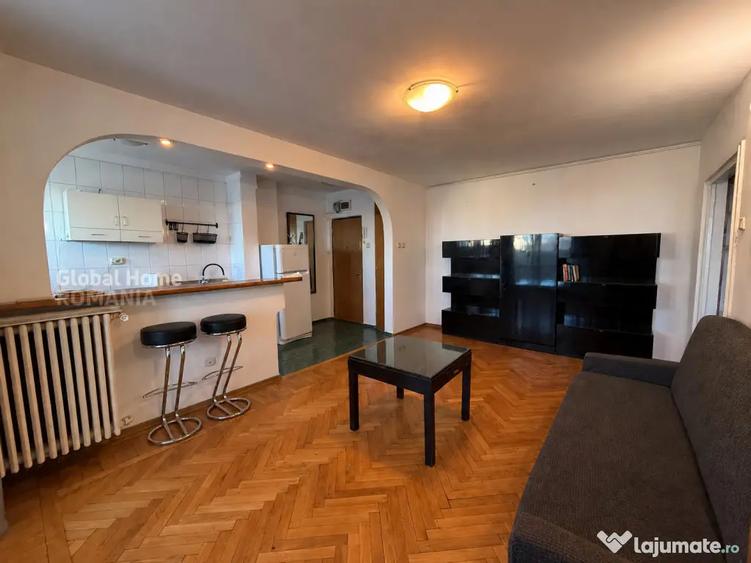 Apartament cu 2 camere semidecomandat, mobilat în Amzei