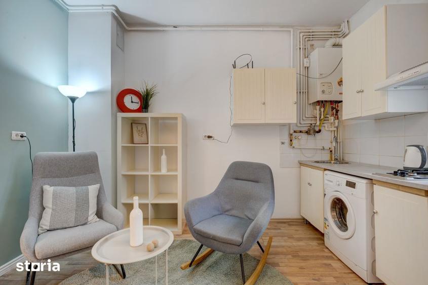 Apartament cu 2 camere, mobilat în Parcul Carol