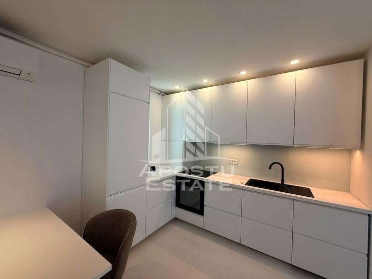 Apartament cu 2 camere nedecomandat, mobilat în Dumbrăvița