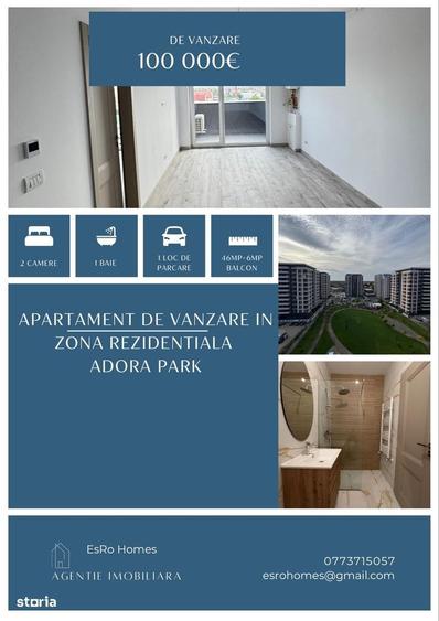 Apartament cu 2 camere în Sud