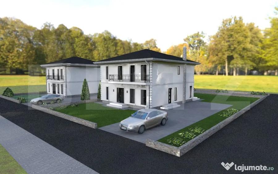 Casă cu 5 camere cu Teren 600 Mp în Centura